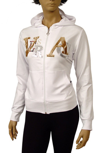 VERSACE Ladies Hooded Cotton Jacket #16 - Click Image to Close