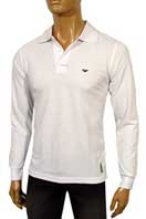 EMPORIO ARMANI Long Sleeve Cotton Shirt #88 - Click Image to Close