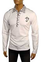 EMPORIO ARMANI Long Sleeve Cotton Shirt #91 - Click Image to Close