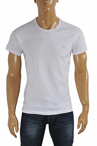 BURBERRY Men's Cotton T-Shirt In #236 - Click Image to Close