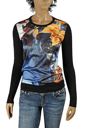 JUST CAVALLI Ladies' Long Sleeve Top #339 - Click Image to Close