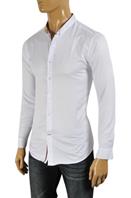 GUCCI Men's Button Front Dress Shirt #325 - Click Image to Close
