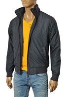 GUCCI Men's Zip Up Jacket With Removable Hoodie #119 - Click Image to Close