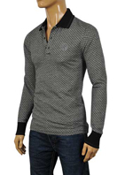 GUCCI Men's Long Sleeve Polo Shirt #279 - Click Image to Close
