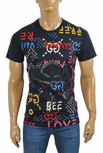 GUCCI cotton T-shirt with print #247 - Click Image to Close
