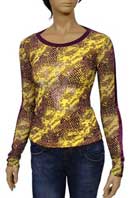 VERSACE Ladies Long Sleeve Top #122 - Click Image to Close