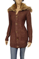 EMPORIO ARMANI Ladies Coat/Jacket With Fur #78 - Click Image to Close