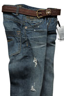 EMPORIO ARMANI Men's Washed Jeans With Belt #106 - Click Image to Close
