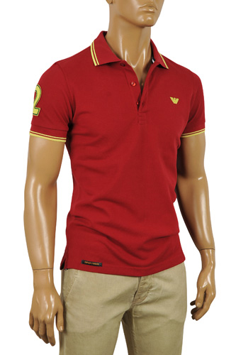 EMPORIO ARMANI Men's Polo Shirt #219 - Click Image to Close