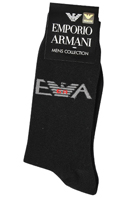 EMPORIO ARMANI Socks For Men In Black #37