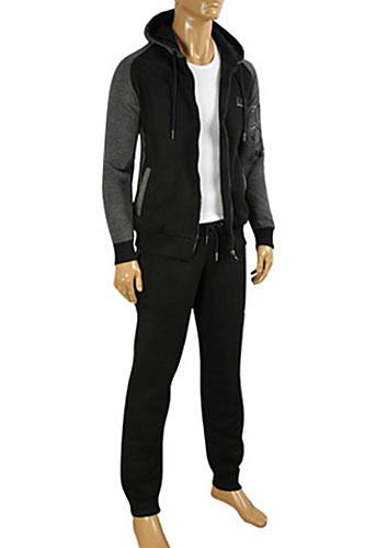 armani hooded tracksuit