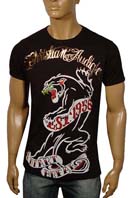 CHRISTIAN AUDIGIER Multi Print Short Sleeve Tee #21 - Click Image to Close