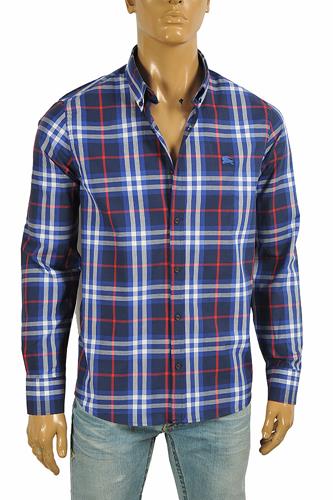 BURBERRY men's long sleeve dress shirt 272 - Click Image to Close