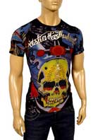 CHRISTIAN AUDIGIER Multi Print Short Sleeve Tee #87 - Click Image to Close