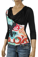 ROBERTO CAVALLI Ladies Long Sleeve Top #249 - Click Image to Close