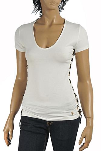 ROBERTO CAVALLI Ladies Short Sleeve Top #167 - Click Image to Close