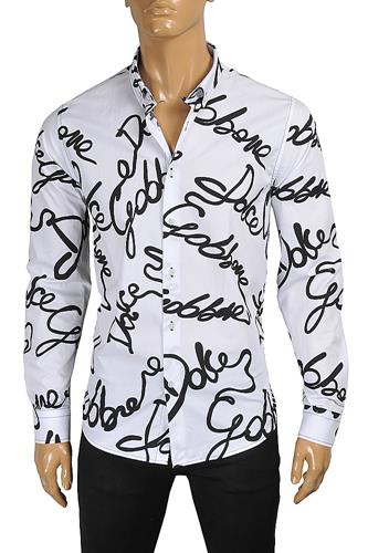 DOLCE & GABBANA Men's Dress Shirt 477 - Click Image to Close