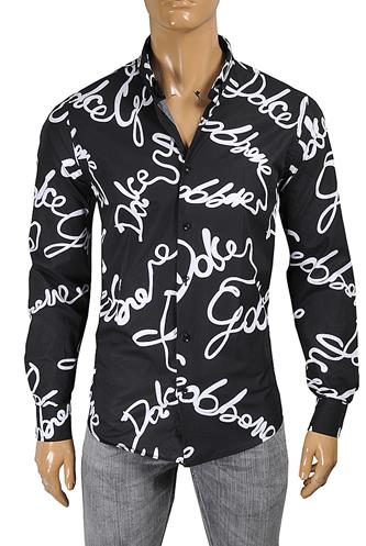 DOLCE & GABBANA Men's Dress Shirt 478 - Click Image to Close