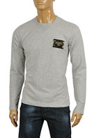 DOLCE & GABBANA Men's Long Sleeve Cotton Shirt #376 - Click Image to Close