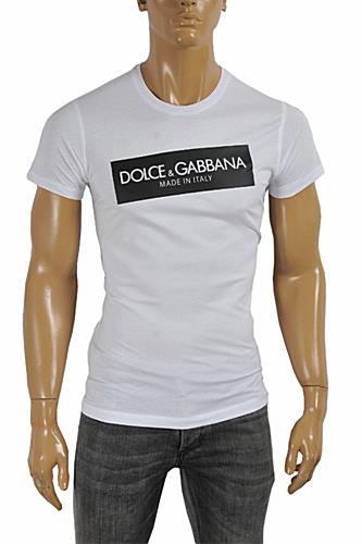 DOLCE & GABBANA Men's Printed T-Shirt #245
