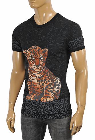 DOLCE & GABBANA T-Shirt with leopard print #252