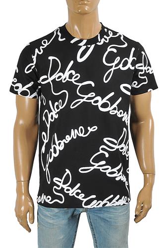 DOLCE & GABBANA Cotton T-Shirt 280 - Click Image to Close