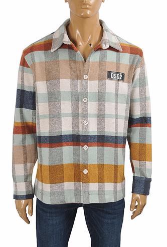 DSQUARED2 Men's Button Down Shirt 19 - Click Image to Close