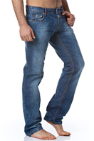 TodayFashionDiscount Mens Washed Jeans #156 - Click Image to Close