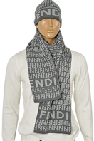 Fendi Men's Hat/Scarf Set #106 - Click Image to Close