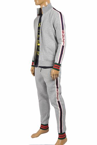 GUCCI Men's jogging suit with red and green stripes 183 - Click Image to Close