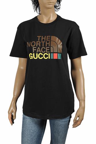 The North Face x Gucci X Cotton T-Shirt 294 - Click Image to Close