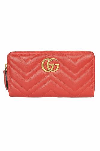 GUCCI Broadway Leather Clutch with Double G 54 - Click Image to Close