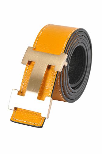 HERMES Men Reversible Leather Belt 69 - Click Image to Close