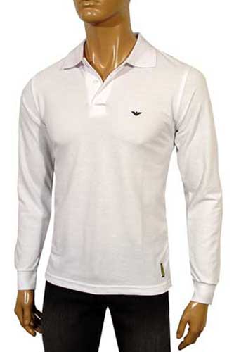 EMPORIO ARMANI Long Sleeve Cotton Shirt #88
