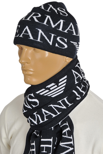 ARMANI JEANS Men's Hat/Scarf Set #107