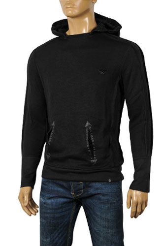 EMPORIO ARMANI Cotton Hoodie Sweater #126