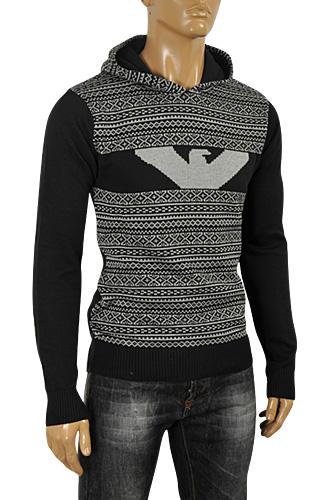 ARMANI JEANS Men's Hooded Sweater #163