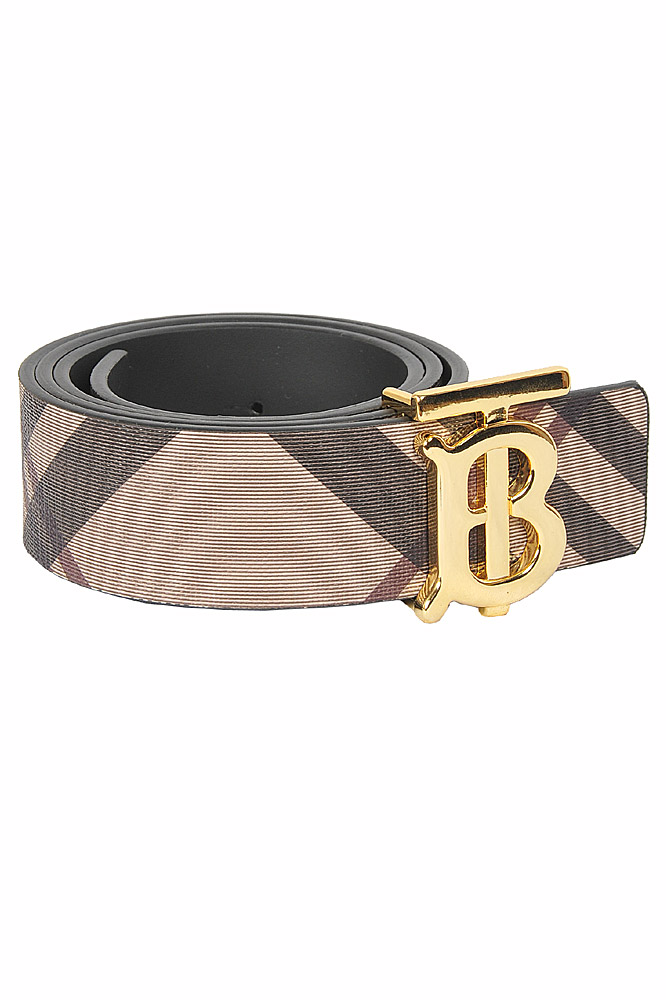 BURBERRY men's reversible leather belt 70