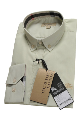 BURBERRY Men's Button Up Dress Shirt #140