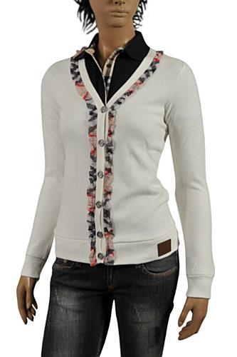 BURBERRY Ladies' Button Up Cardigan/Sweater #176