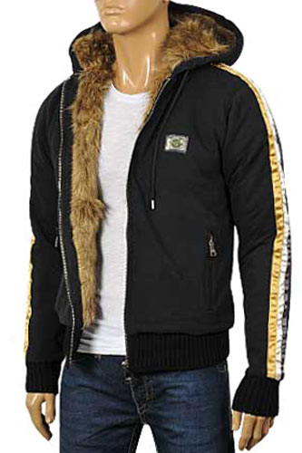 DOLCE & GABBANA Warm Jacket With Fur Insight #380