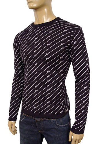 DOLCE & GABBANA Mens Round Neck Fitted Sweater #163
