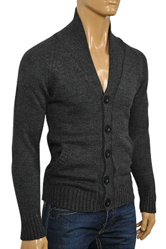 DOLCE & GABBANA Men's Warm Button Up Sweater #214