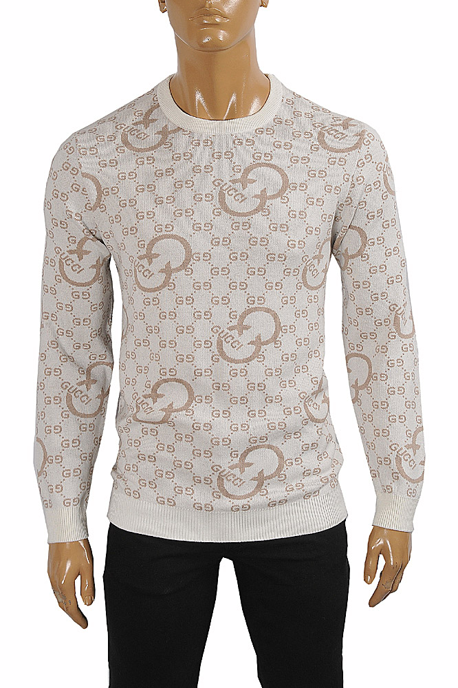 GUCCI men GG knitted sweater 120
