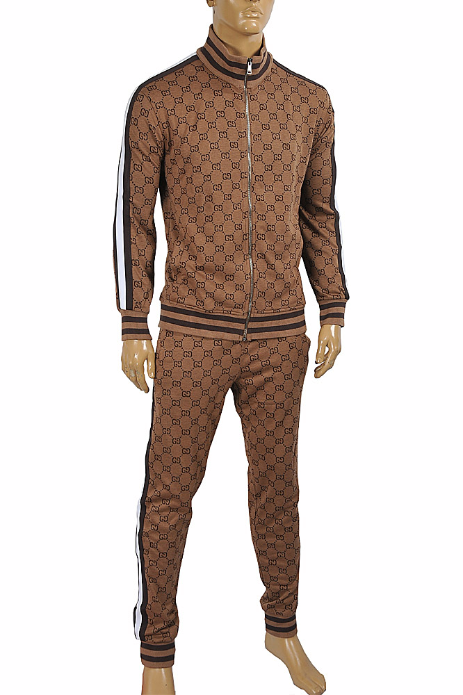 GUCCI men's zip up GG jogging suit 190