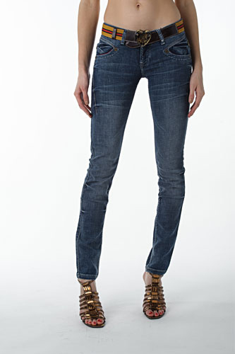 TodayFashion Ladies Jeans With Belt #87