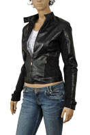 PRADA Ladies Artificial Leather Jacket #31 - Click Image to Close