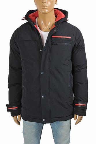 PRADA men's warm, down-insulated jacket 45 - Click Image to Close