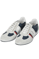 PRADA Men's Leather Sneaker Shoes #247 - Click Image to Close