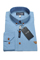 Mens Designer Clothes | ARMANI JEANS Men's Button Up Dress Shirt In Blue #233 View 7